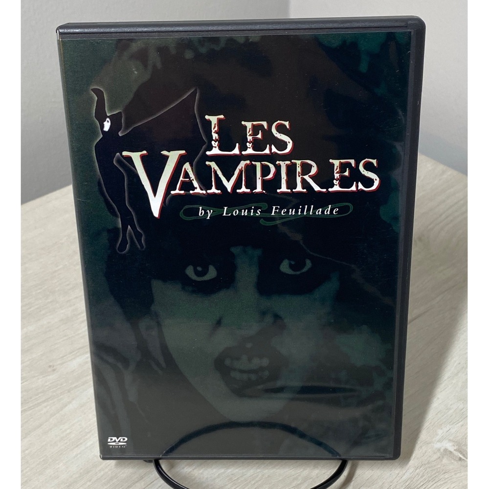 Les Vampires DVD Louis Feuillade Silent Crime Serial Image Entertainment 2-Disc